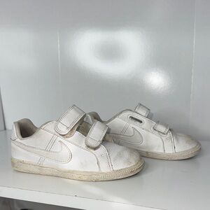 Kids White Nike Shoes